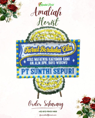 Papan Bunga Duka di Selumit Pantai
